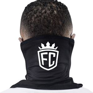 Rebellion Force <b>Snood</b> Black Lightweight Stretch Face Cover Neck Gaiter for Training <b>Running</b> Cycling and Cold Weather Use - Product Image 6