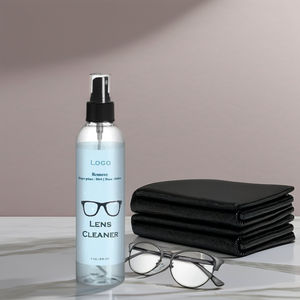 Juego de espray <span class=keywords><strong>para</strong></span> limpieza de lentes antiestático sin <span class=keywords><strong>alcohol</strong></span> al por mayor, paños de microfibra <span class=keywords><strong>para</strong></span> gafas, pantallas de teléfono, tabletas y pantallas de escritorio - Product Image 6