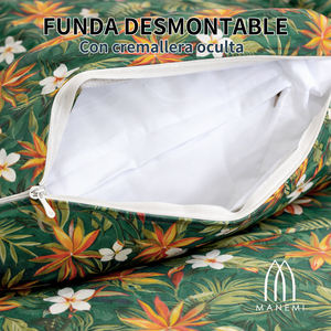 Ensemble de 4 coussins de palettes d'extérieur en tissu durable 120x80 et 120x50 cm pour canapé de jardin, 12 cm d'épaisseur, housse amovible, mobilier de patio - Product Image 6