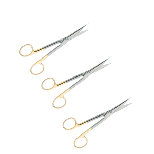 Tijeras Quirúrgicas Profesionales Rectas de 14.5 cm, de Acero Inoxidable, Reutilizables, Afiladas, de Precisión, Instrumento Médico - Product Image 6