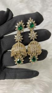 ต่างหูเพชรธรรมชาติขนาดเล็กที่ขายดีที่สุดกับต่างหูเพชรทองแท้14 KT 18 KT สำหรับผู้หญิงของขวัญเครื่องประดับแฟชั่น - Product Image 6