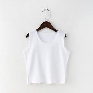 Camiseta sin mangas de algodón para mujer, chaleco de cáñamo ecológico de fábrica de nuevo estilo para mujer, camiseta sin mangas de algodón orgánico - Product Image 4