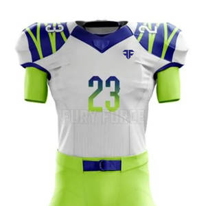 Nouvelle saison derniers maillots de football américain uniformes hommes en ligne disponibles ensembles d'uniformes de football américain - Product Image 3