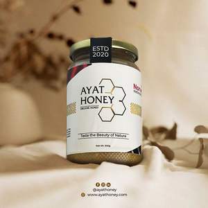 Miel Blanca Premium Ayat (100% Cruda y Orgánica Adey Abeba/Sage) con Enzimas de Polen Naturales y Aminoácidos, Vida Útil de 2-3 Años - Product Image 2