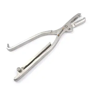 Lambotte Bone Holding Forceps 10" Adjustable Jaws with Ratchet Customize Orthopedic Spinal Surgical Instruments