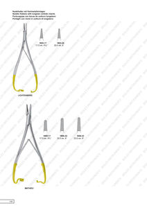 Zweifel เครื่องมือเย็บตรง18ซม. ตัวล็อคเข็มสำหรับผ่าตัดแบบแมนนวลจากเยอรมัน - Product Image 3