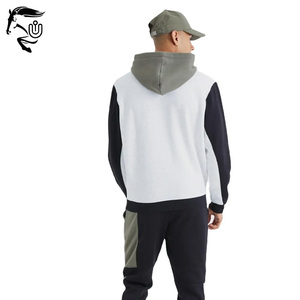 Survêtement à capuche de haute qualité pour hommes Regular Fit Raglan Color Block Tailles et différentes couleurs d'hiver - Product Image 4