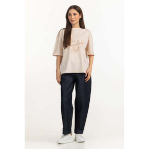 Haut respirant pour femme coupe décontractée WM-KTP-SS26-206 – Léger, confortable, tissu doux, vêtement de mode OEM ODM - Product Image 1