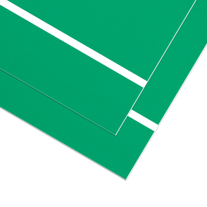 แผ่นอะคริลิคทูโทนสีเขียวถึงขาว 1.3 มม. (4 ชิ้น) - Product Image 4