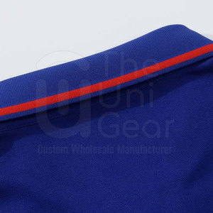 Vente en gros – T-shirt de golf UNI GEAR pour homme, haute qualité, logo personnalisé, motif uni, tricoté, manches courtes, séchage rapide – Meilleures ventes - Product Image 3