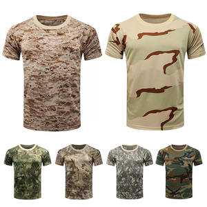 Nouveaux T-shirts de chasse Cammo pour hommes, haute qualité, 100% coton, écologiques, respirants, personnalisables, idéaux pour les commandes d'équipe - Product Image 4