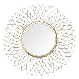 Stylish Decor Modern Metal <b>Gold</b> Elegant Design Living Room Wall <b>Mirror</b> Decorative <b>Bathroom</b> <b>Mirror</b> - Product Image 1