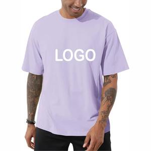 Vêtements de mode T-shirts pour hommes couleur personnalisée hommes T-shirts dernière conception 100% coton pour adulte imprimé tricoté avant formel ample - Product Image 4