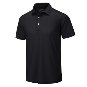 Bordado estampado liso algodón poliéster Spandex secado rápido transpirable Deporte Camiseta trabajo Polo camiseta para hombres - Product Image 4