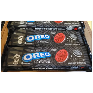 Nueva Colaboración entre Oreo y Coca-Cola, Galletas Sandwich Oreo de 97g, Bocadillos Exóticos, Proveedor de Galletas Sandwich de Chocolate Oreo - Product Image 4