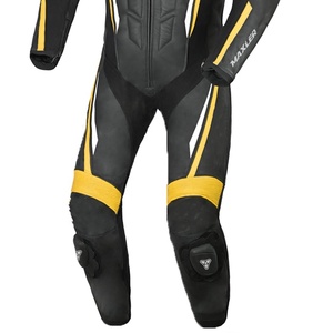 Men's Windproof Waterproof Plus Size Cold Resistant Racing Leather Motorcycle Suit CE Level 1 Sportswear Customizable Design - Product Image 5