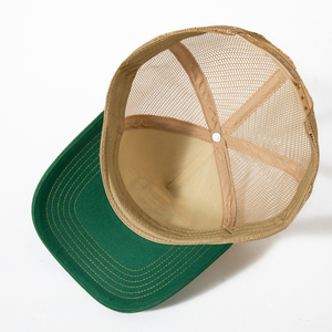 Casquettes de camionneur 2 tons personnalisé tigre broderie Logo bord incurvé Sports de plein air marchandises publicité en gros ODM Injae Vina chapeau - Product Image 3