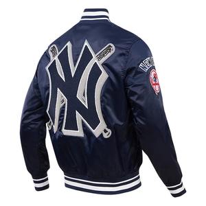 Fabricant de veste universitaire en satin OEM Logo personnalisé Couleur et taille pour une utilisation promotionnelle et à la mode - Product Image 6