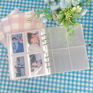 Manchons de cartes à collectionner adaptés aux protecteurs de <span class=keywords><strong>pages</strong></span> de reliures lourdes A <span class=keywords><strong>Photo</strong></span> Ring Page <span class=keywords><strong>Album</strong></span> <span class=keywords><strong>Scrapbooking</strong></span> Recharge Protective Clear - Product Image 5