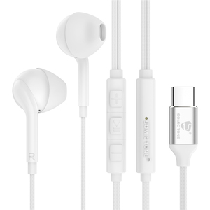 Loại C Earbud Tai Nghe Với Chất Lượng Cao, Giá Rẻ Nhất Tai Nghe Với Âm Bass Nặng Stereo Màu Đen Và Trắng - Product Image 2