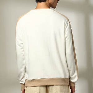 Sudadera Casual de Invierno para Hombre, con Logotipo Personalizado Bordado, Manga Larga, Secado Rápido, 100% Algodón, Felpa, Tinte Liso, Alta Calidad - Product Image 4