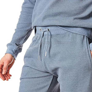 Conjunto de pantalones cortos y sudadera con capucha para hombre hecho al por mayor, ropa deportiva de moda, conjuntos de pantalones cortos y Sudadera con capucha de manga larga - Product Image 6