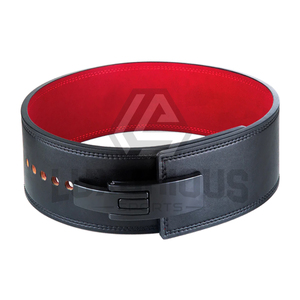 เข็มขัดคาดเอวหนังวัวสำหรับผู้ชายระบายอากาศได้, เข็มขัดกระชับเอวออกกำลังกาย - Product Image 3