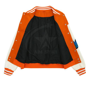 แจ็กเก็ตมีฮู้ดสำหรับผู้ชายเสื้อแจ็คเก็ตนักศึกษามหาวิทยาลัยแผ่นปักตามสั่งสำหรับฤดูหนาว - Product Image 3