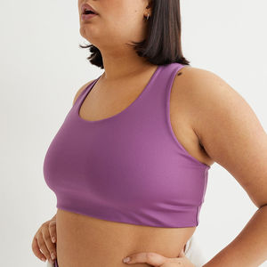 Femmes léger respirant Fitness Yoga sport soutien-gorge sur mesure sans couture séchage rapide grande taille personnalisé en gros - Product Image 5