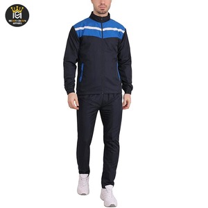 Combinaison de jogging à manches longues pour hommes personnalisée de haute qualité avec col montant à capuche nouveau style motif solide dernière conception - Product Image 1