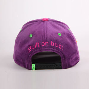 Casquette de camionneur en daim pour homme, 5 panneaux, avec logo brodé et visière en maille ignifuge, qualité supérieure, personnalisable OEM 2026 - Product Image 5