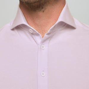 Polo clásico antiarrugas sólido para hombre, camisa de manga corta de algodón y poliéster, ropa de oficina personalizada, camisa en blanco al por mayor - Product Image 6