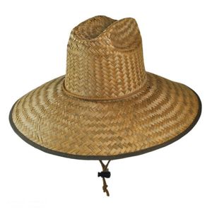 CHAPEAU EN PAILLE FEUILLE DE PALMIER 58cm - Product Image 3