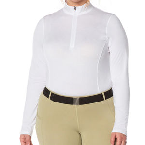 Conception Polyester Tissu Durable Femmes Chemises Équestres Spectacle pour Équitation T-Shirt Compétition Top Jodhpur & Culotte - Product Image 6