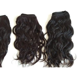 Cheveux humains indiens bruts de temple, ondulés, 30 pouces, sans nœuds, donneur unique - Product Image 3
