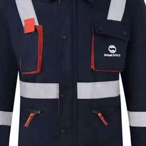 Ropa de trabajo industrial ignífuga, conjunto de uniforme de protección profesional, gran oferta, traje de trabajo, mono, uniforme de trabajo - Product Image 3