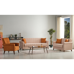 <span class=keywords><strong>Living</strong></span> Lux Modish sogni convertibile divano trapuntato elegante legno Set di mobili da salotto per il piccolo soggiorno ufficio camera da letto - Product Image 6