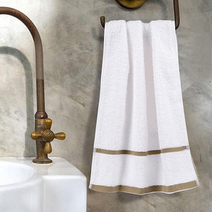 Vente en gros de serviettes très absorbantes pour gymnastique à la main soins capillaires à domicile 100% coton épais personnalisé blanc gris noir serviettes serviettes de salon - Product Image 2
