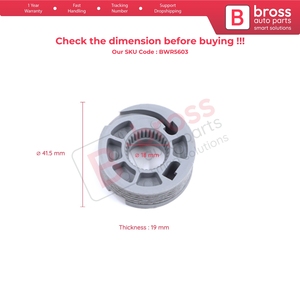 Câble de réparation de lève-vitre BWR5603, poulie de roue à engrenage pour porte gauche Land Discovery MK5 L462 2017-actuel - Product Image 5