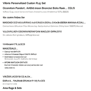 Set di Tappeti in Cotone Personalizzati Villorba, Accessori su Misura - Product Image 2