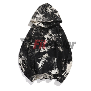 Sudadera con Capucha Tie Dye Vintage para Hombre, Diseño Personalizado, Secado Rápido, Transpirable, Ecológica, Estilo Urbano, Logotipo en Relieve, Color Sólido, Talla XS de Invierno - Product Image 1