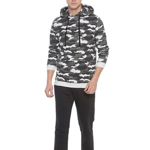 Sudadera con capucha de camuflaje personalizada para hombre, ropa de moda de invierno con diseño bordado y gama de impresión digital, estilo masculino - Product Image 5