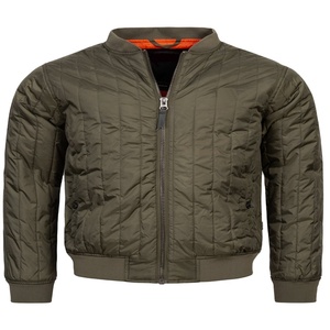 OEM personalizado de los hombres de invierno chaqueta de bombardero estilo de piloto de talla grande impermeable transpirable bordado High Street Front Eco-Friendly XS - Product Image 1