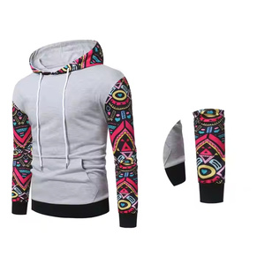 เสื้อฮู้ดผ้าฝ้าย100% สำหรับผู้ชายใส่สบายแขนยาวออกแบบได้ตามต้องการ - Product Image 2