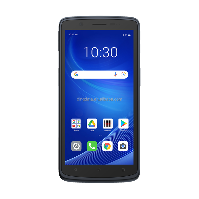 5.5 Inch Android 14 Handheld Computer 4G WiFi NFC RFID 1D/2D Barcode Scanner IP68 Rugged Inventory Management Qualcomm CPU 64GB