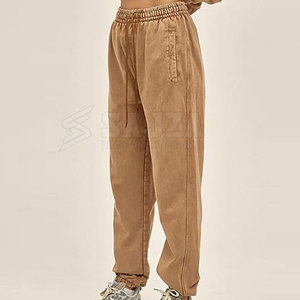 Venta al por mayor ropa deportiva peso ligero lavado ácido Joggers Uso de invierno a prueba de viento hombres lavado ácido Joggers para la venta en línea - Product Image 4