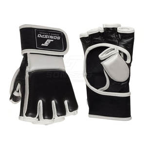 2024 meilleure qualité pas cher prix MMA gants en cuir bas quantité minimale de commande meilleur style fabriqué en pour les arts martiaux et la boxe - Product Image 6