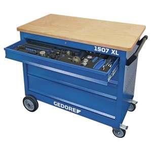 Gedore KL-4999-270 Carro de Montaje con Rodamientos y Bujes, Juego de Almacenamiento de Herramientas de 234 Piezas - Product Image 1