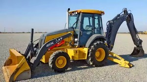 Usado Catpillar 420F/420E Retroexcavadora 4x4 Cargador de ruedas barato con carga nominal de 1 tonelada y bomba Buen precio Venta" - Product Image 5