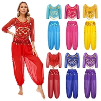 Femme Sexy Dancing Contemporary Training Dancewear Stage Dance Performance Wear Stage Belly Dance Costume Pour Femmes